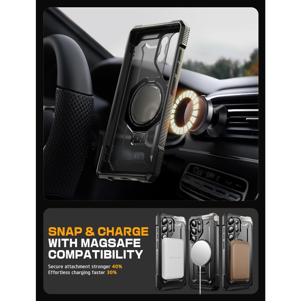 (ส่งทันที) เคส SUPCASE Unicorn Beetle Grip สำหรับ Samsung Gaalxy S25 Ultra / S25 - รูปที่ 7