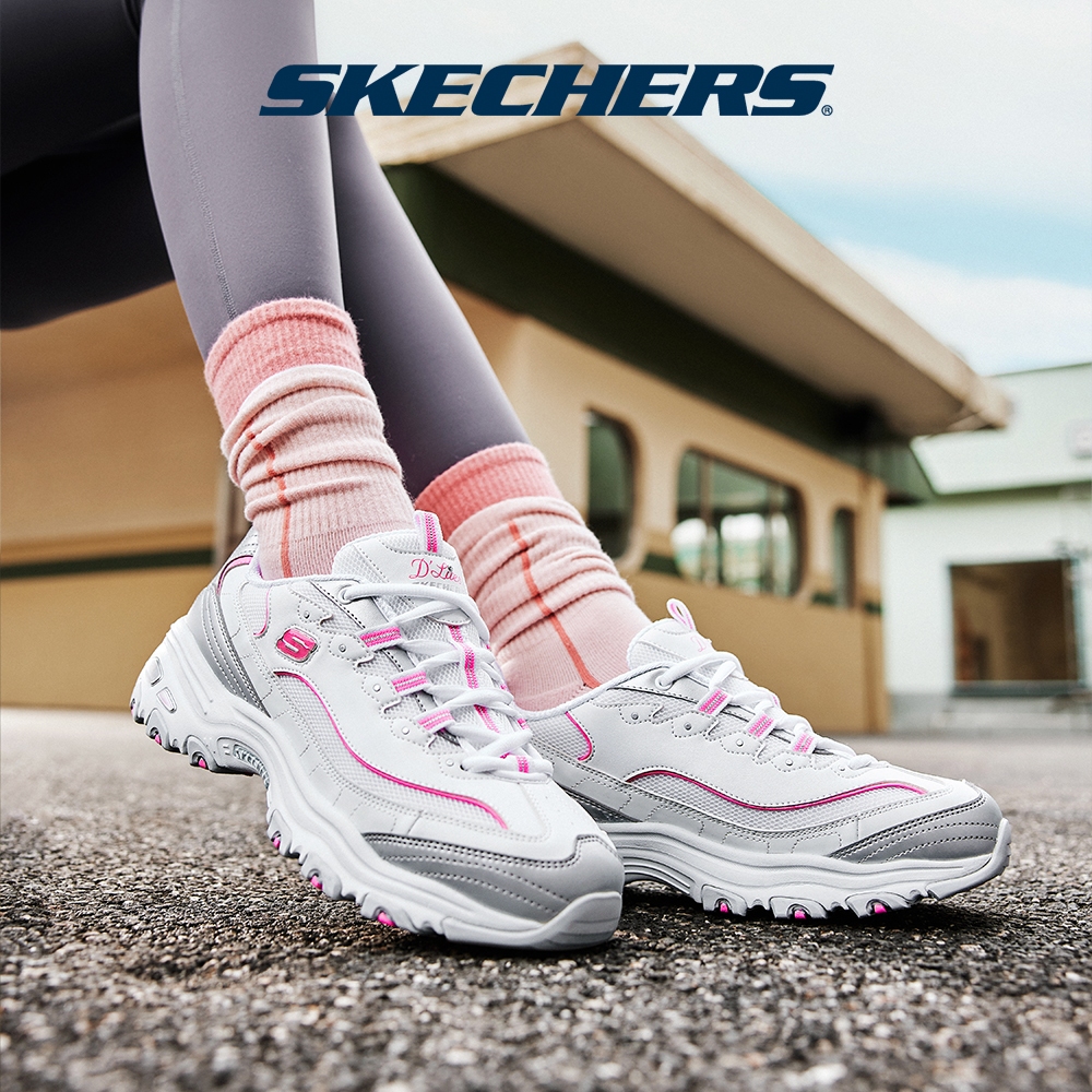 Skechers สเก็ตเชอร์ส รองเท้าผู้หญิง Women D'lites Sport Shoes - 150246-WSLP - Air-Cooled Memory Foam