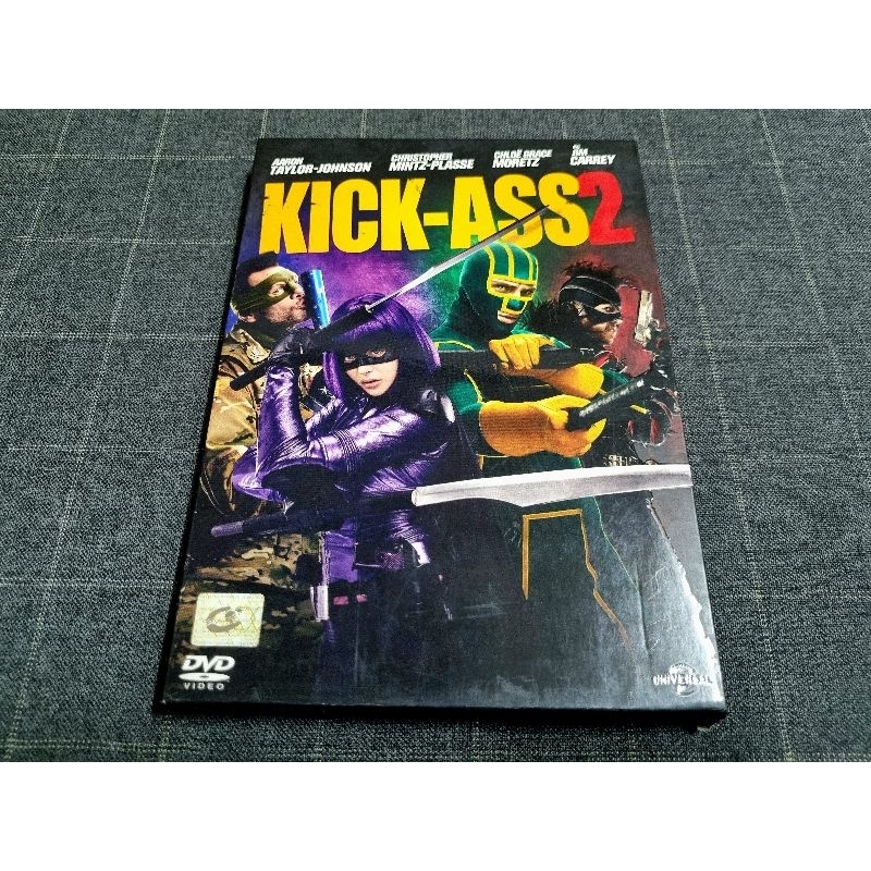 DVD ภาพยนตร์ซูเปอร์ฮีโร่แอ็คชั่น ภาคต่อสุดมันส์ฮา "Kick-Ass 2 / เกรียนโคตรมหาประลัย 2" (2013)