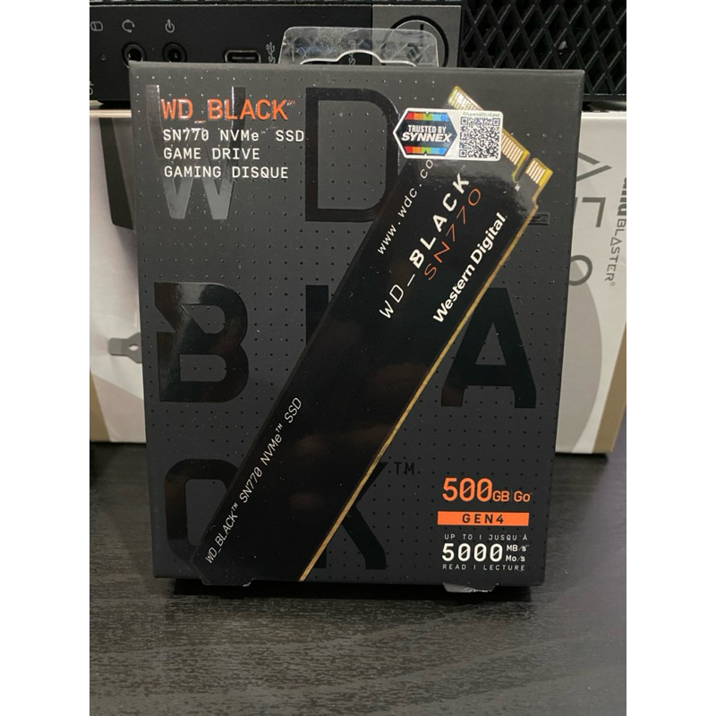 WD Black M.2 SN770 500GB มือหนึ่ง