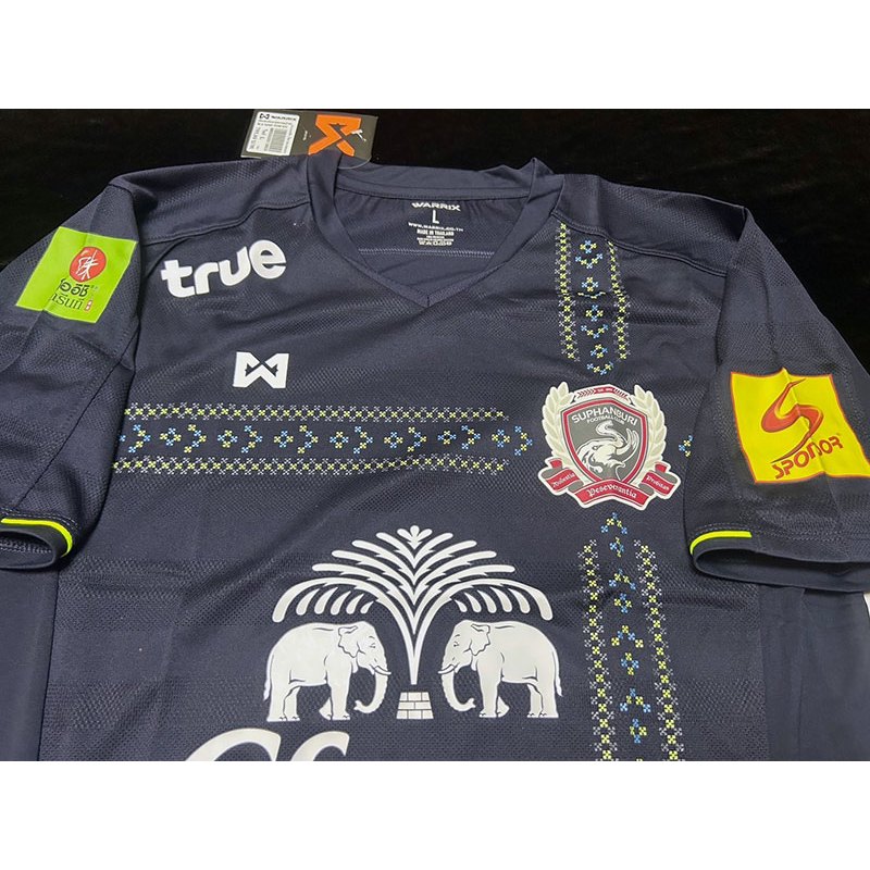 เสื้อสุพรรณบุรี เอฟซี  2016 ทีมเหย้า สีกรมท่า แท้100%ใหม่.ป้ายห้อย - รูปที่ 5