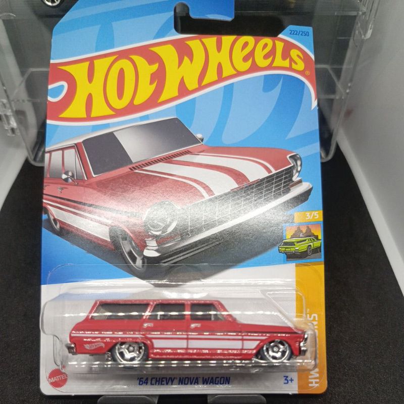 รถเหล็ก HotWheels '64 CHEVY NOVA WAGON