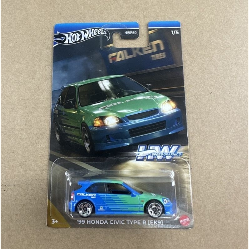 Hotwheels รุ่น  Honda Civic Type R EK9