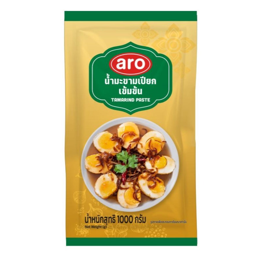 เอโร่ น้ำมะขามเปียก 1 กิโลกรัม / aro Tamarind Paste 1 kg.