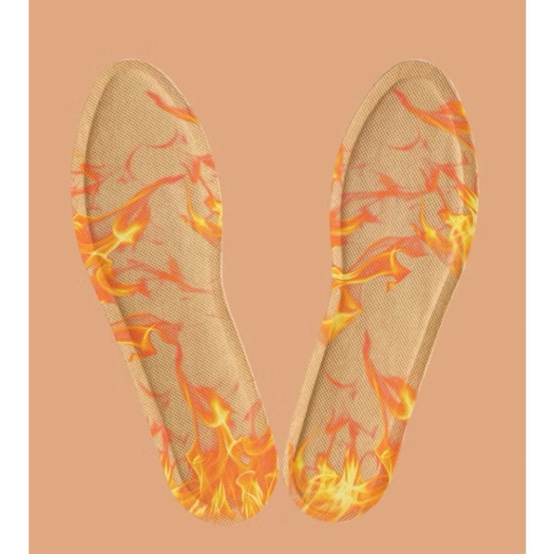 Hot Pack แบบใส่ในรองเท้า แผ่นให้ความร้อน แผ่นร้อนกันหนาวที่เท้า แผ่นร้อน