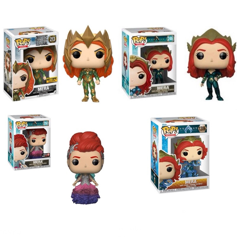 Funko Pop Aquaman Mera No. 213 246 250 1306