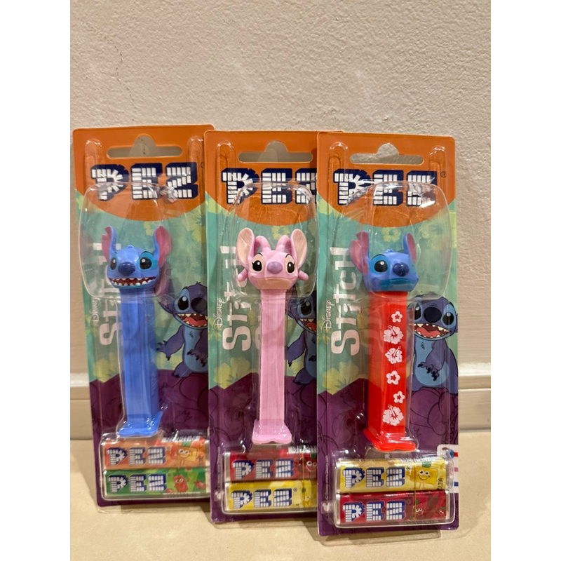 pez lilo&stitch ขนมลูกอมเพช