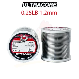 ตะกั่วบัดกรี ลวดบัดกรี 2เมตร ultracore 60/40 Solder Wire 2เมตร 0.25LB 0.25 ปอนด์ 0.25 ปอน 0.8mm 1.2mm 0.8มิล 1.2มิล