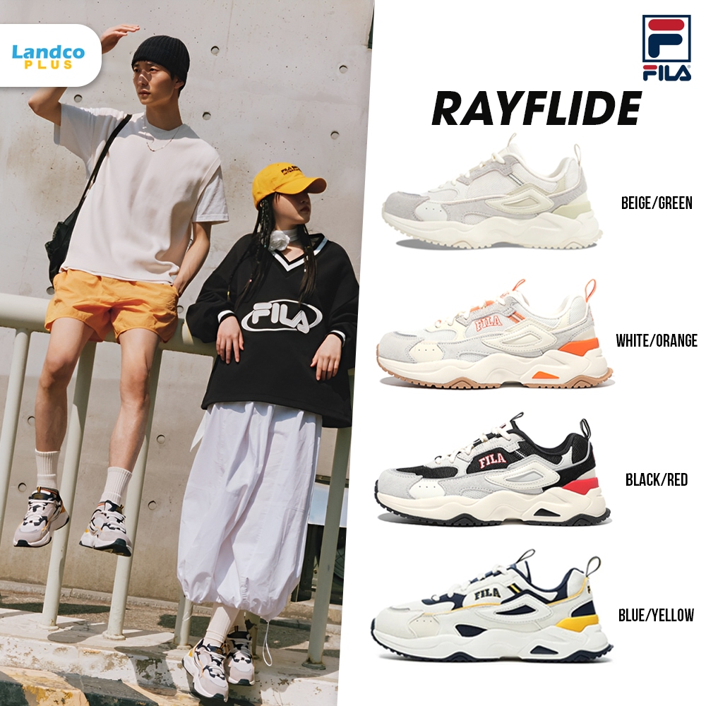 Fila รองเท้าผ้าใบ รองเท้าลำลอง UX Rayflide 1RM02053E-821 / 1RM02053E-005 / 1RM02053F-444 / 1RM02053F