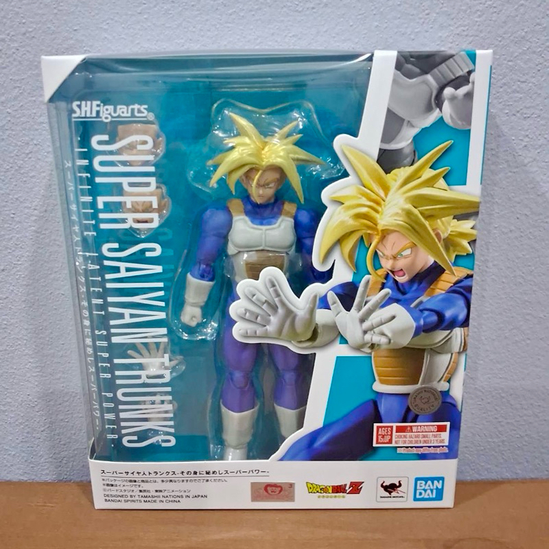 (มือ1/ของแท้) S.H.Figuarts Super Saiyan Trunks - Infinite Latent Super Power Dragon Ball ดราก้อนบอล