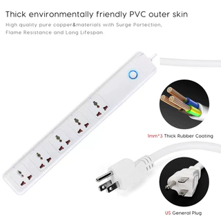 [ ลดราคา 🔥🔥🔥] รีโมท ปิด-เปิดไฟ ออนไล [WiFi] 4️⃣ ช่อง + USB / Type-C 5️⃣ ช่อง [ รุ่นใหม่ ทนร้อน 🔥🔥🔥] ทักแชตหากต