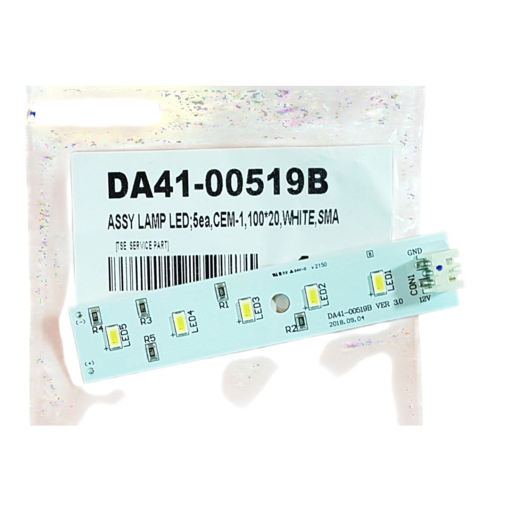 ไฟ 3 ดวง กับ 5 ดวง ใช้ร่วมกัน/อะไหล่แท้/DA41-00519B/DA41-00519A/แทน/DA41-00519R/หลอดไฟตู้เย็นซัมซุง/