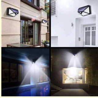 LED ไฟติดผนัง ไฟโซล่าเซลล์พลังงานแสงอาทิตย์ Solar motion sensor light PAE100