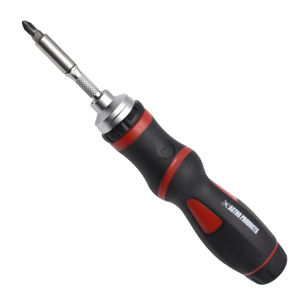 New Item ชุดไขควงดอกบิต 1/4HEX 2 WAY (9 ชิ้น) (1/4Hex  Rachet Screw Driver Set)