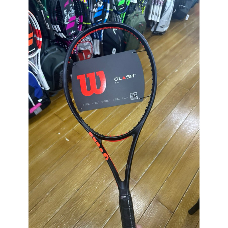 ไม้เทนนิส WILSON CLASH 100 v3 295 กรัม 2025 *สินค้าสั่งทำตามออเดอร์ ไม่รับเปลี่ยน หรือคืน*