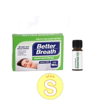 แผ่นแปะจมูก BetterBreath นอนกรน ภูมิแพ้คัดจมูก