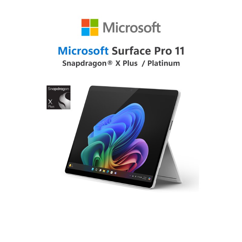 Surface Pro 11/Snapdragon X Plus/16GB/512GB /Platinum/Win11Home