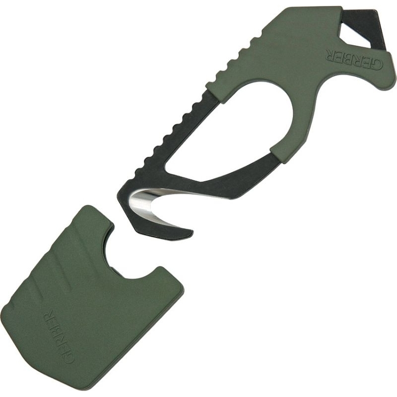 Gerber Strap Cutter Knife Greenมีด​ ​EDC.​GERBER​ ของแท้​ USA.