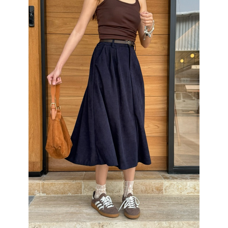 BXB - VELVET SKIRT กระโปรงลูกฟูก