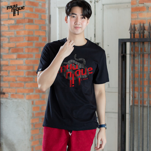 MUUNIQUE JP.T-shirt เสื้อยืดสกรีน รุ่น Snake Collection