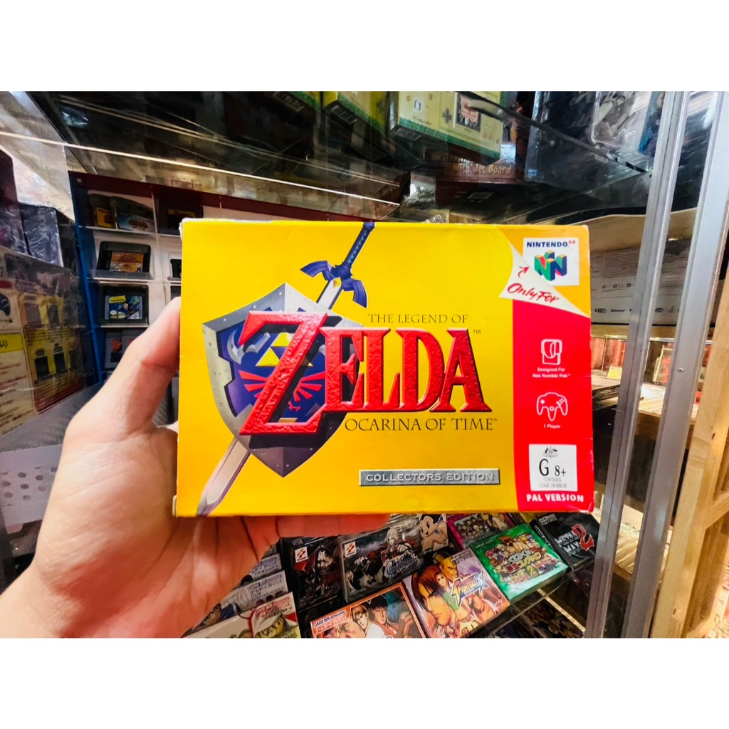 งานกล่อง [Nintendo 64] : The Legend of Zelda Ocarina of Time Collector's Edition