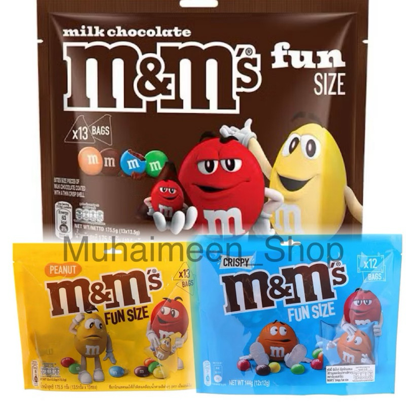 ช๊อคโกแลต M&M fun size