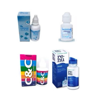 น้ำยาแช่และล้างทำความสะอาด บิ๊กอาย คอนแทคเลนส์ รีนิว C&C ดรี…