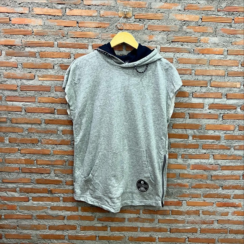 เสื้อฮู้ดไม่มีแขน ของผู้ชาย ผ้าคอตตอน ไม่มีสำลี ใส่สบาย ใส่ดีมากก