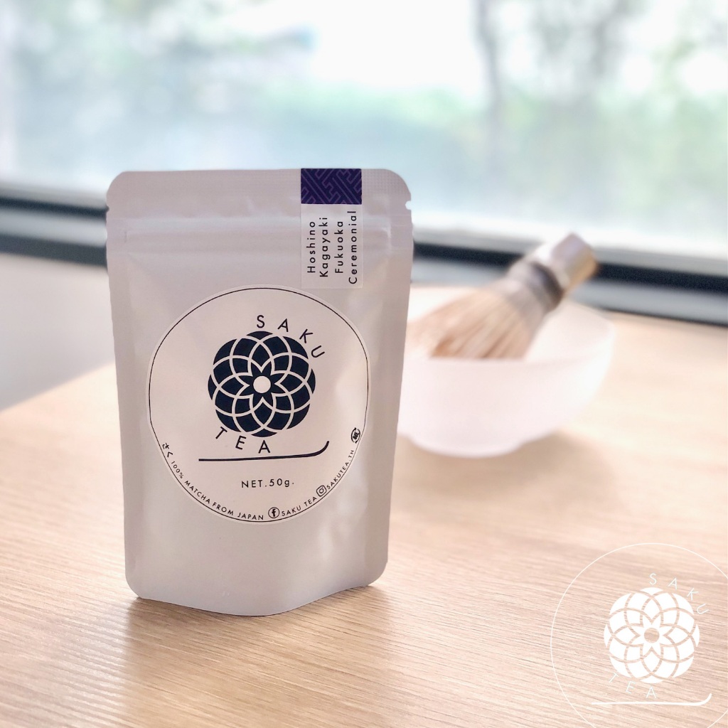 SAKU TEA - Hoshi no Kagayaki - Ceremonial Grade มัทฉะเกรดพิธี SAKU Tea  ชาเขียวมัทฉะ ผงมัทฉะ