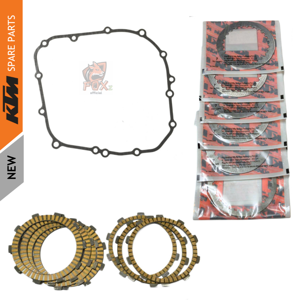 ชุดครัทช์KTM แผ่นครัทช์KTM ครัชktm DUKE 250/390 RC 250/390  Adventure390 โฉม Slipper Clutch แท้เบิกศูนย์