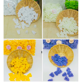 ดอกรัก ขาว ครีม ม่วง เหลือง แพ็ค 100 ชิ้น พร้อมส่ง📌