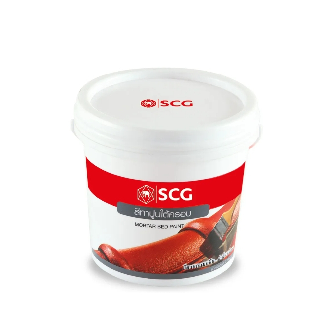 สีทาปูนใต้ครอบ สำหรับหลังคาคอนกรีต SCG ขนาด 2kg รูปที่ 2