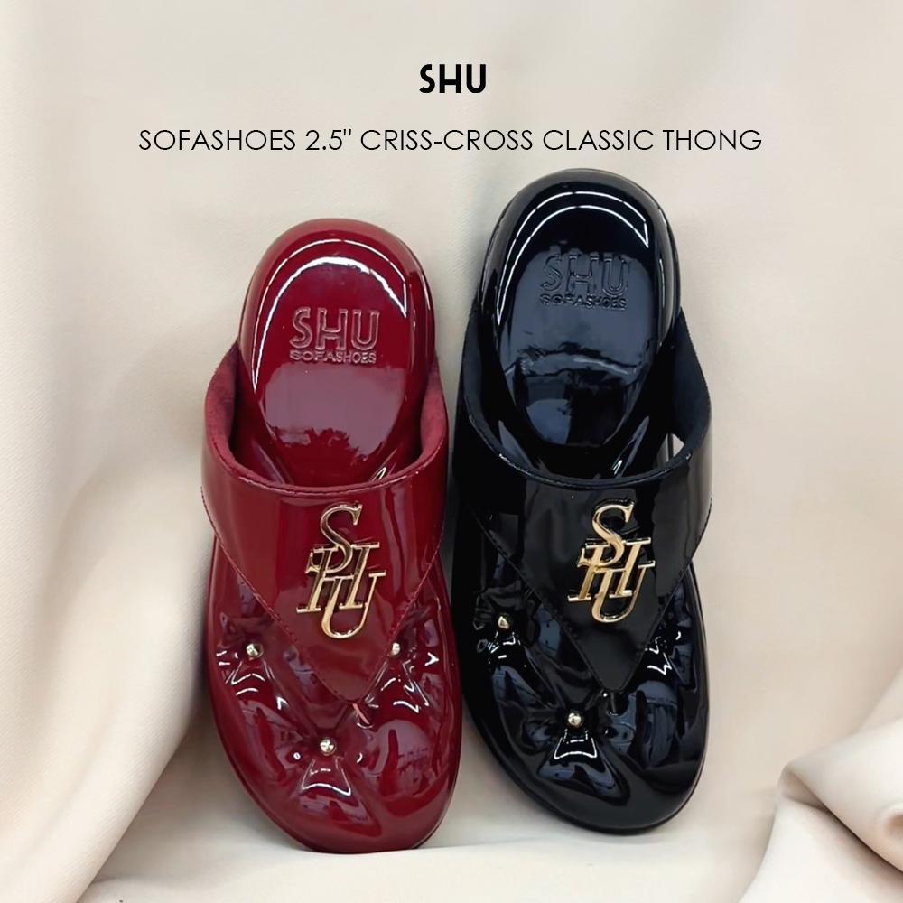 SHU SOFASHOES 2.5" CRISS-CROSS CLASSIC THONG รองเท้าแตะหญิง