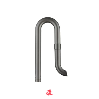 Chihiros Metal Jet Pipe Pro (Inflow Outflow) ท่อสแตนเลสสำหรับดูดและปล่อยน้ำเข้าตู้ ใช้ติดตั้งกับกรองนอก แบบปรับความยาวได
