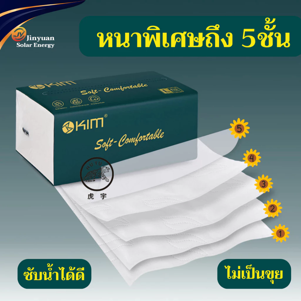 กระดาษชำระพกพา  กระดาษทิชชู GB/T 20808 ทิชชู เหนียวไม่เปื่อยยุ่ย เช็ดมือ ออกแบบ กระดาษเช็ดหน้า เช็ดมือ ซับน้ำได้ดี thumbnail 5