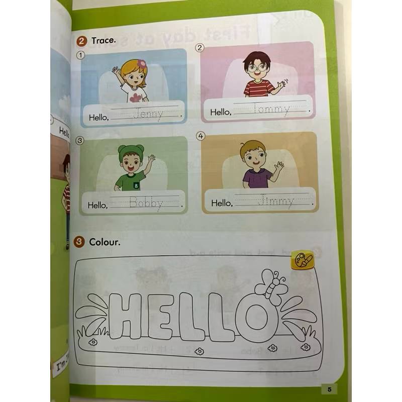 แบบฝึกหัด ภาษาอังกฤษ Rise ป.1/อจท