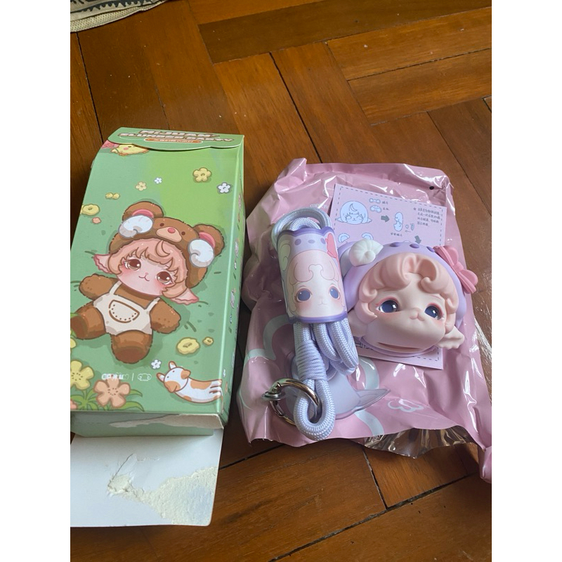 พร้อมส่ง  Mijuan Slumber Party  สายคล้อง แท้100%(หมีม่วง)