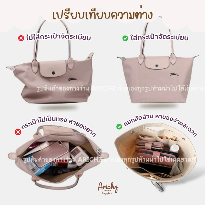 (พร้อมส่งในไทย🇹🇭)กระเป๋าจัดระเบียบ คุณภาพดี อย่างหนา มีช่องแบ่ง9ช่องและ3ช่อง ใช้ได้กับทุกรุ่น