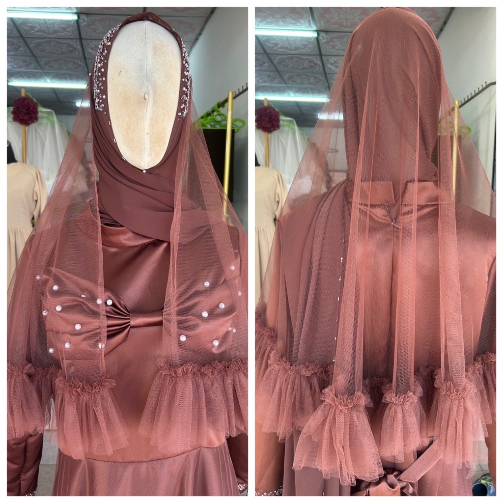 เวลผ้ามุ้งงานฟรุ้งฟริ้ง(มีหลายสี) - รูปที่ 2