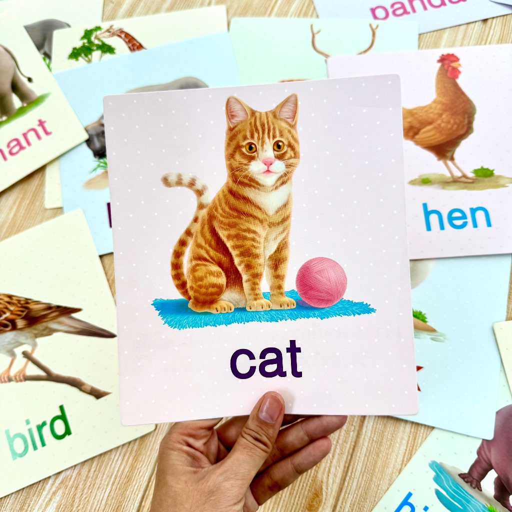 BrainyToys การ์ดหนูชอบสัตว์น่ารัก (ปั๊มมน)