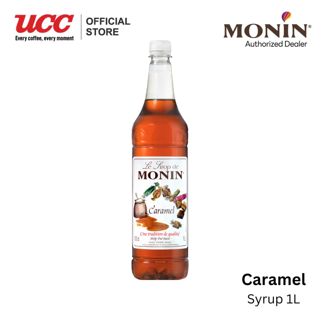 MONIN Caramel Syrup น้ำเชื่อมกลิ่นคาราเมล 1L