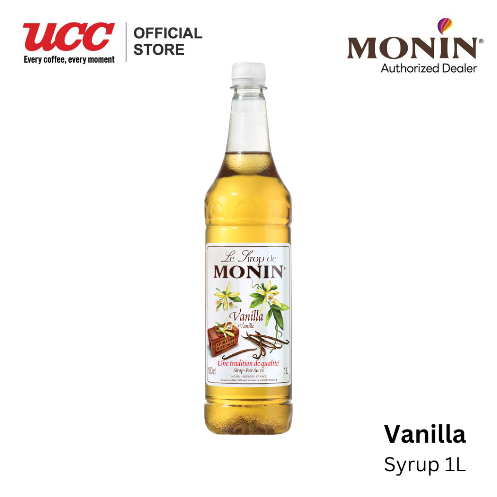 MONIN Vanilla Syrup น้ำเชื่อมกลิ่นวานิลลา 1L