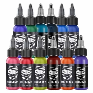 สีสัก สีมัมมี่ สีสักลาย Mummy tattoo ink สีสวยแจ่มติดชัด