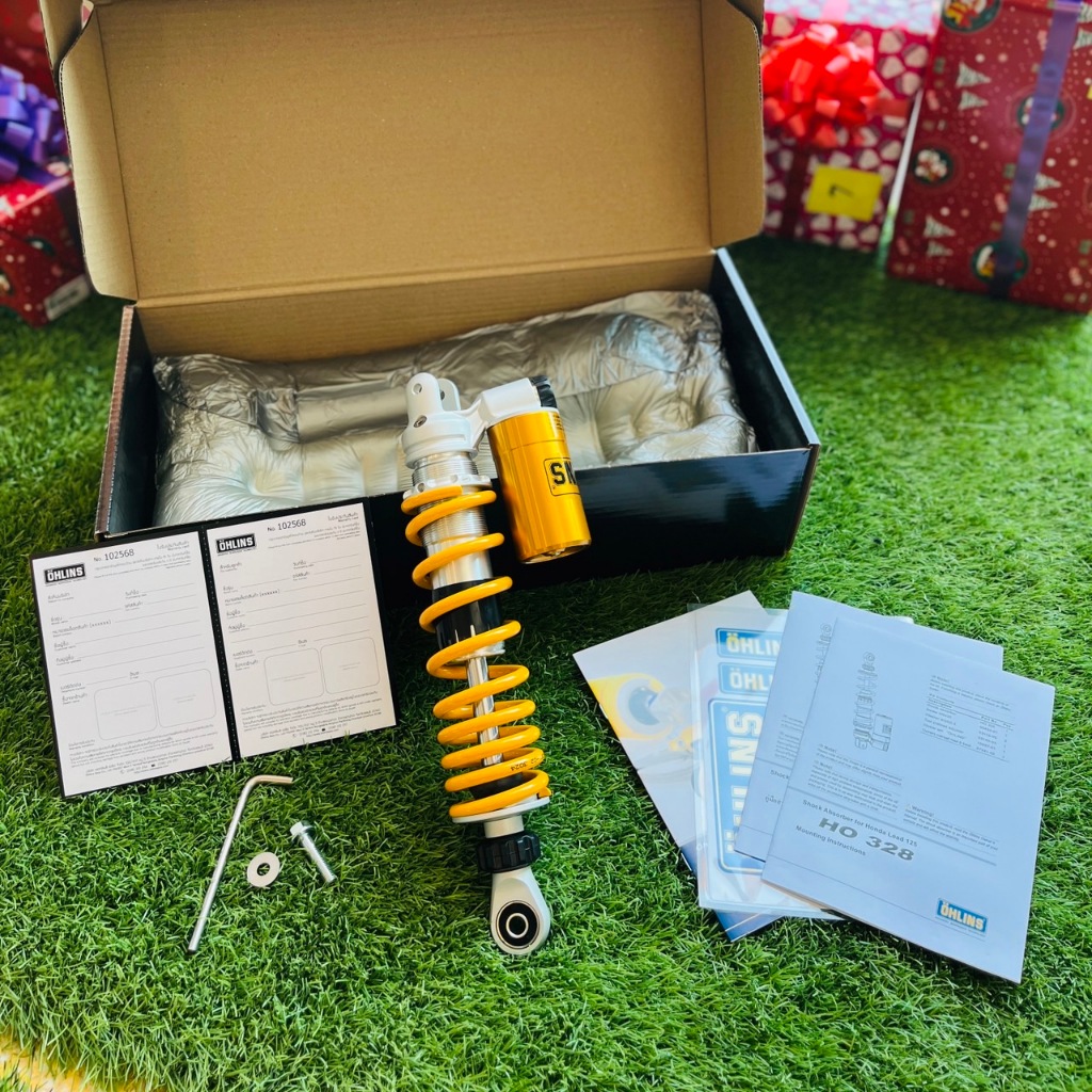โช้คหลัง (OHLINS) HONDA LEAD-125 (2022-2024) รหัสHO328