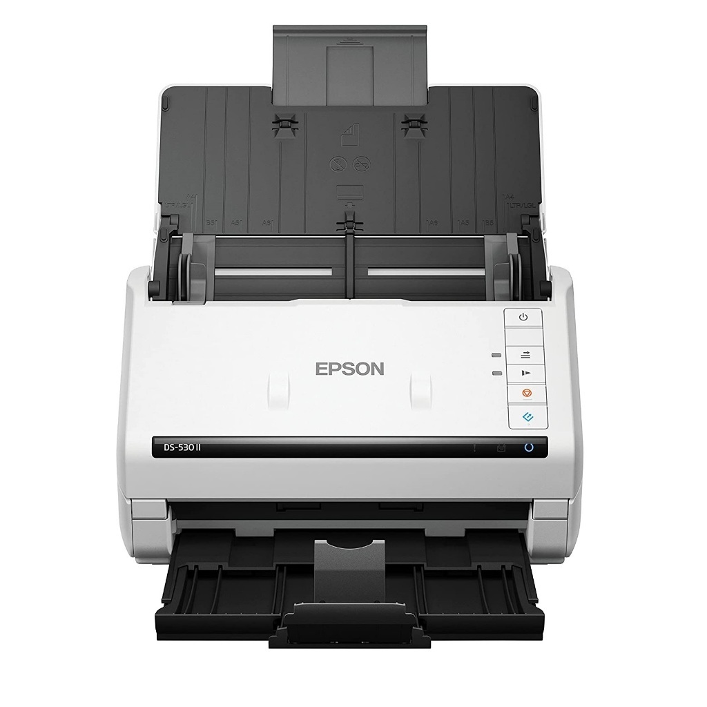 Epson Scanner สแกนเนอร์ WorkForce DS-530II A4 Duplex Sheet-fed Document Scanner