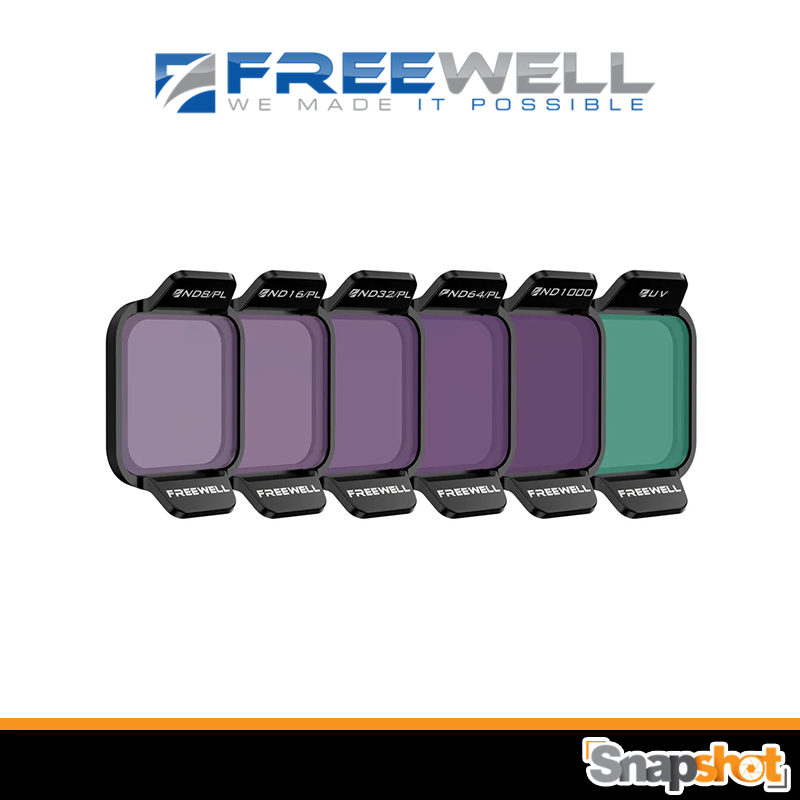 FREEWELL DJI FILP BRIGHT DAY 6PACK [ND8/PL, ND16/PL, ND32/PL, ND64/PL, ND1000, UV] [FW-DFL-BRG]