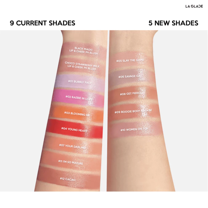 La Glace Baebie Blush ครีมบลัช 14 เฉดสี ของแท้จากบริษัท thumbnail 6