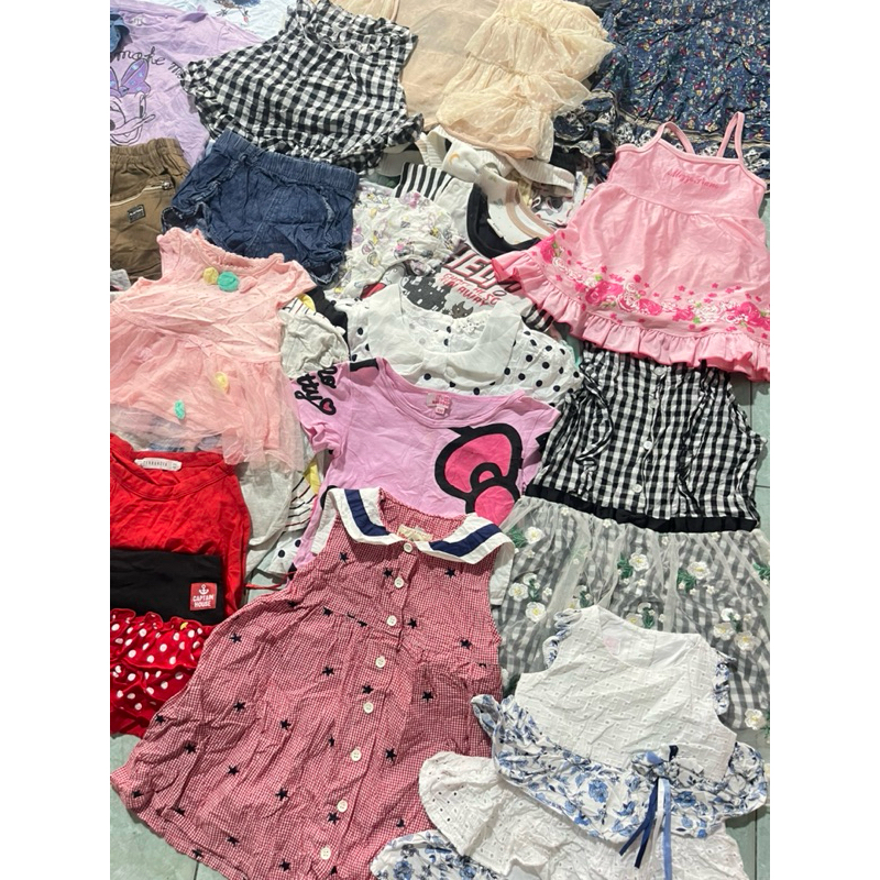 เสื้อผ้าเด็กมือสองยกกระสอบญี่ปุ่น (เซต4)