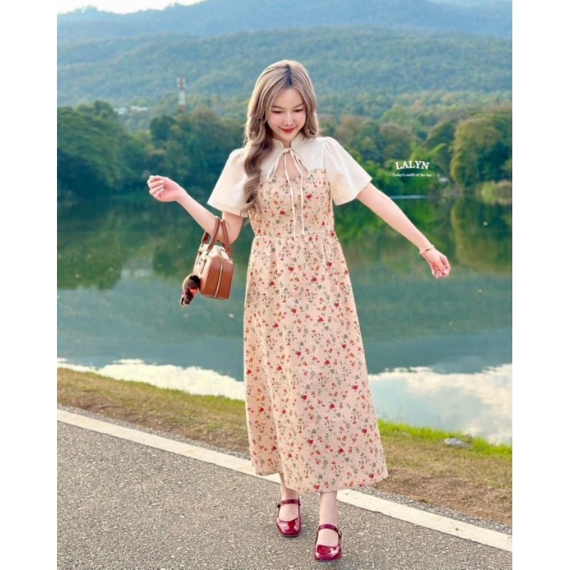 #พร้อม​ส่ง​🏷️ ออนนี่ เดรส (D42)​