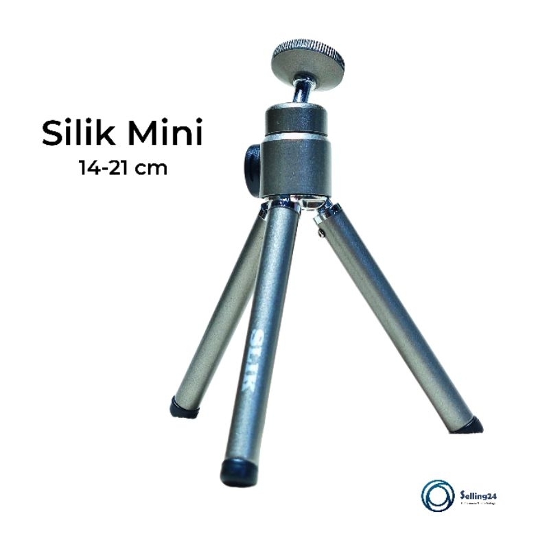 ขาตั้งกล้อง Tripod ยี่ห้อ Slik Mini Compact ขนาดสูง 14-20cm Compact dslr mirorless สภาพดี